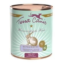 Bild Terra Canis spannmålsfritt 6 x 800 g - Kanin med zucchini, aprikos & gurkört