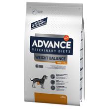 Bild Advance Veterinary Diets Weight Balance Mini - Ekonomipack: 2 x 7,5 kg