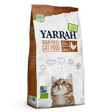 Bild Yarrah Organic Grain Free med ekologisk kyckling & fisk - Ekonomipack: 2 x 2,4 kg