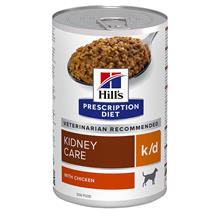 Bild Hill's Prescription Diet k/d Kidney Care Chicken hundfoder - 12 x 370 g