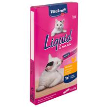 Bild Ekonomipack: 24 st Vitakraft Cat Liquid-Snack á 15 g - Kyckling & taurin (24 x 15 g)