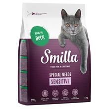 Bild Smilla Adult Sensitive Grain Free Anka - Ekonomipack: 20 kg (5 x 4 kg)