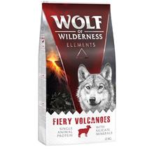 Bild Ekonomipack: 2 x 12 kg Wolf of Wilderness hundmat - Fiery Volcanoes - Lamb