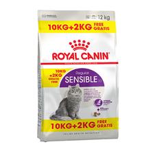 Bild 10 + 2 kg på köpet! 12 kg Royal Canin kattfoder - Sensible 33 (10 kg + 2 kg på köpet!)