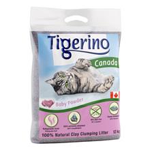 Bild Tigerino Canada Style kattströ - Babypuderdoft - Ekonomipack: 2 x 12 kg