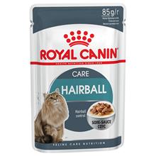 Bild Ekonomipack: Royal Canin våtfoder 48 x 85 g - Hairball Care i sås