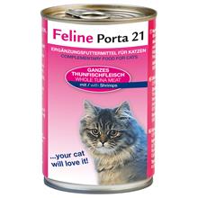 Bild Feline Porta 21 6 x 400 g - Tonfisk med räkor