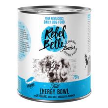 Bild Ekonomipack: Rebel Belle 12 x 750 g - Junior Full Energy Bowl - vegetariskt