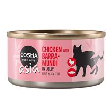 Bild Cosma Asia in Jelly 6 x 170 g - Tonfisk & braxen