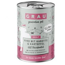 Bild GRAU Adult 6 x 400 g - Nötkött med morot och potatis