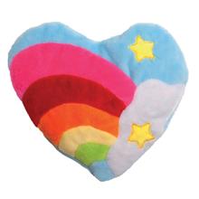 Bild Aumüller Regnbågshjärta kattleksak - 3 st
