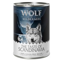 Bild Sparpris! 24 x 400 g Wolf of Wilderness våtfoder - The Taste Of Scandinavia