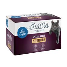 Bild Kanonpris! Smilla Sterilised portionsform 6 x 100 g - Kalkon & öring
