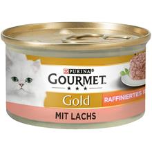 Bild Ekonomipack: 24 x 85 g Gourmet Gold Ragout - Lax