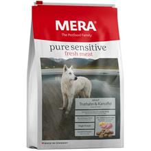 Bild Ekonomipack: 2 x 12,5 kg MERA hundfoder pure sensitive fresh meat Kalkon & potatis, spannmålsfritt  (2 x 12,5 kg)