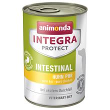 Bild Ekonomipack: 24 x 400 g Animonda Integra Protect i konservburk - Intestinal Kyckling