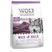 Bild 1 kg Wolf of Wilderness till sparpris! - Adult Wild Hills - Duck
