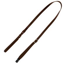 Bild GOLEYGO läderkoppel Vegas, brunt - by Kerbl - Stl. M: 105 - 165 cm långt, 20 mm brett