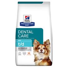 Bild Ekonomipack: 2 eller 3 påsar Hill's Prescription Diet Canine - t/d Mini Dental Care (3 x 3 kg)