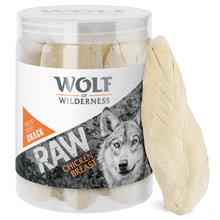 Bild Wolf of Wilderness - RAW Snacks i ekonomipack! NY: Kycklingbröstfilé hela (330 g)