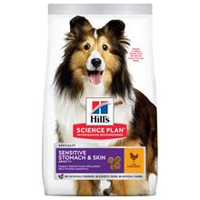 Bild 15 % rabatt på Hill's Science torrfoder för hund! Adult  1+ Sensitive Stomach & Skin Medium Chicken 14 kg