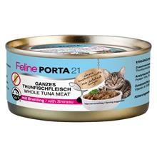 Bild Feline Porta 21 6 x 156 g - Tonfisk med surimi - spannmålsfritt