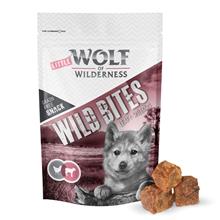 Bild Wolf of Wilderness Snack - Wild Bites Junior 180 g - Leafy Willows - Veal