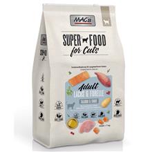Bild Ekonomipack: 2 x 7 kg MAC's Superfood for Cats torrfoder - Adult Lax & öring