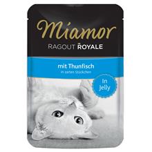 Bild Ekonomipack: Miamor Ragout Royale i gelé 44 x 100 g - Tonfisk