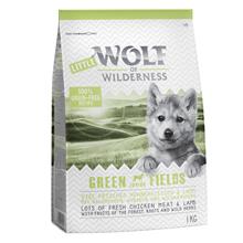 Bild 1 kg Wolf of Wilderness till sparpris! - Junior  Green Fields - Lamb