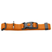 Bild HUNTER London halsband, orange - Vario Basic stl. M: 30-46 cm halsomfång, B 15 mm