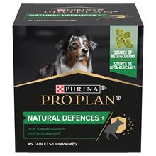 Bild PRO PLAN Dog Adult & Senior Natural Defences Supplement tabletter - 67 g (45 tabletter)