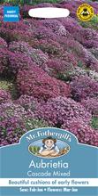 Bild Aubrietia 'Cascade' mix, frö