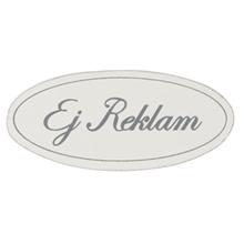 Bild Dörrskylt Oval Ej Reklam 9 cm