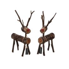 Bild Renen 'Rudolf' i Trä 8x15cm