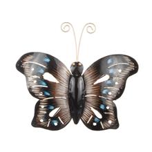 Bild Fjäril i hamrad plåt, Koppar