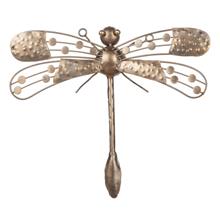 Bild Väggdekoration Trollslända Silver