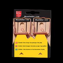 Bild Musfälla i trä 2st