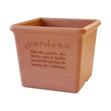 Bild Kruka 'Garden' Square Nr. 120 inkl fat - Brun