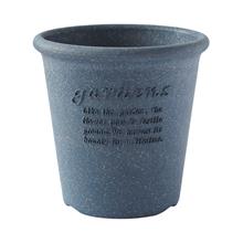 Bild Kruka 'Garden' Rund Nr. 6 inkl fat - Blå