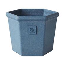 Bild Kruka 'Hexagon' Nr. 200 ink. fat  - Blå