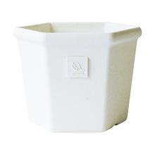 Bild Kruka 'Hexagon' Nr. 200 ink. fat  - Vit