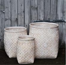 Bild Korg Bambu set 3st- creme 36*43H