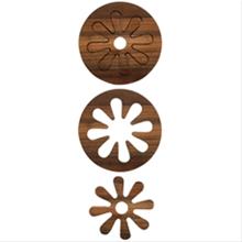 Bild Grytunderlägg i valnöt