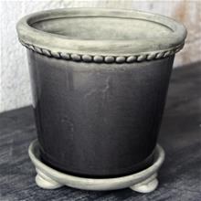 Bild Inomhuskruka Svart inkl fat D13cm