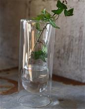 Bild Glasvas 8x18cm Dubbel