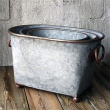 Bild Plåtbalja med tassar 'Oval' - Liten 1st