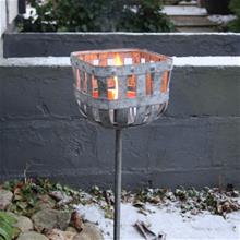 Bild Marschallhållare 'Zink-korg' H70cm