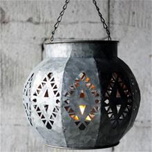Bild Lykta Zink 20xH19cm