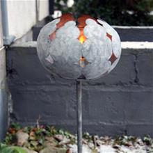 Bild Marschallhållare 'Blomma' Zink